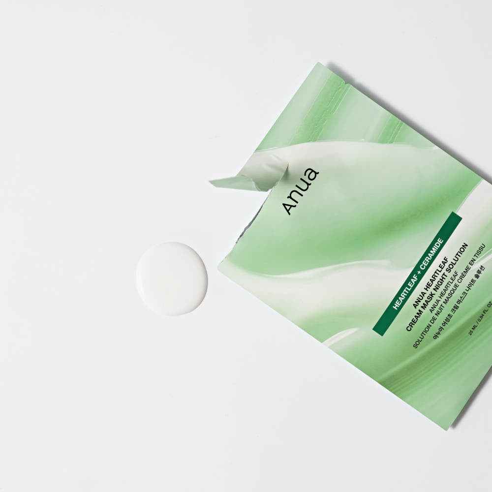 Anua Heartleaf Cream Mask Night Solution 25ml X 10ea